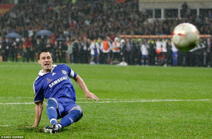 John Terry slipped, 2008